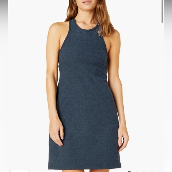 Beyond Yoga NWOT Nocturnal Navy Spacedye Under Lock and Key Dress Size XL - Picture 1 of 12